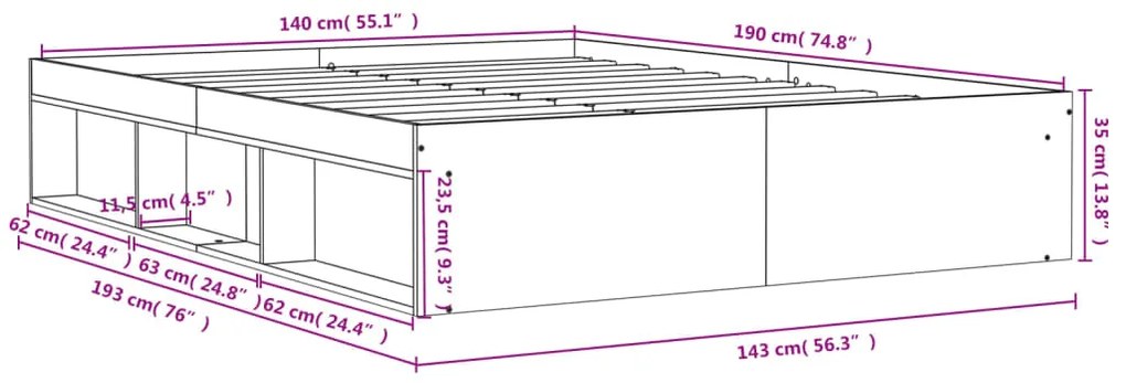 Giroletto Bianco 140x190 cm