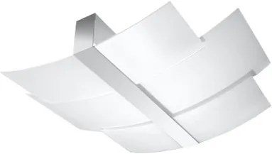 Plafoniera da soffitto in Acciaio e Vetro CELIA 3xE27 da interno