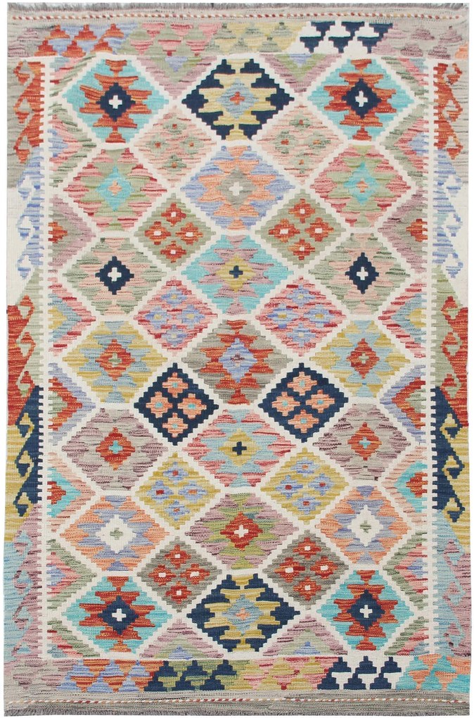 Kilim Tappeto orientale 190x120 (Pakistan) Tessuto A Mano