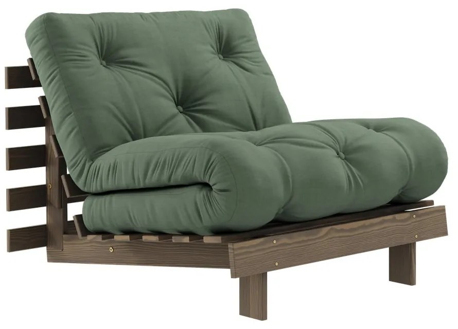 Sedia verde Roots - Karup Design