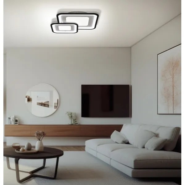 Brilagi - Plafoniera dimmerabile TANDORA LED/49W/230V 3000-6000K + telecomando