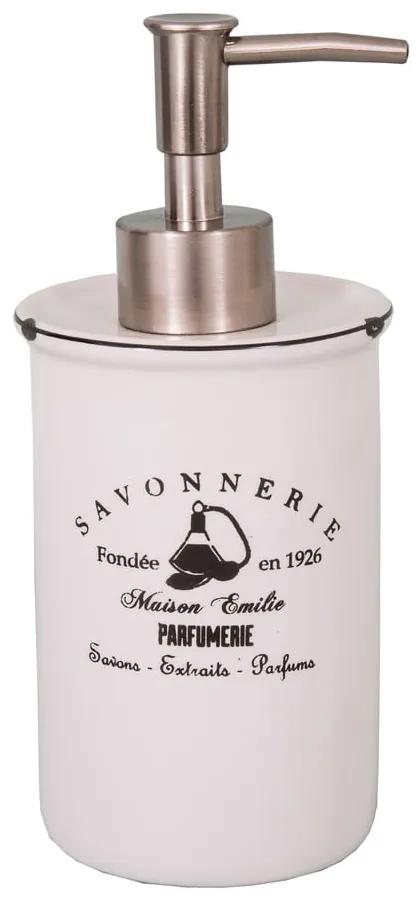 Dispenser di sapone in gres bianco 400 ml Savonnerie - Antic Line