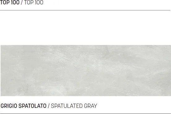 Mensolone sospeso 100 cm per lavabo bagno NINFA in legno Grigio spatolato