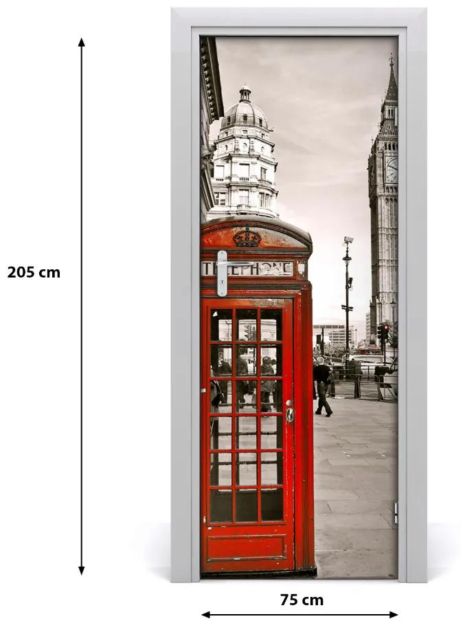 Rivestimento Per Porta Big Ben vintage 75x205 cm