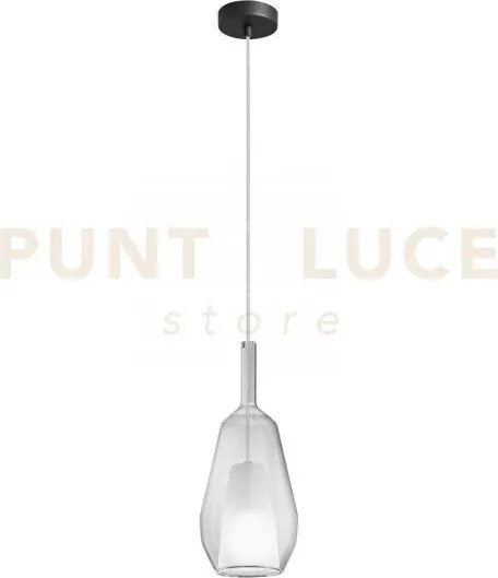 Vetro pirex trasparente con cavo e connettore 16x38cm base di attac...