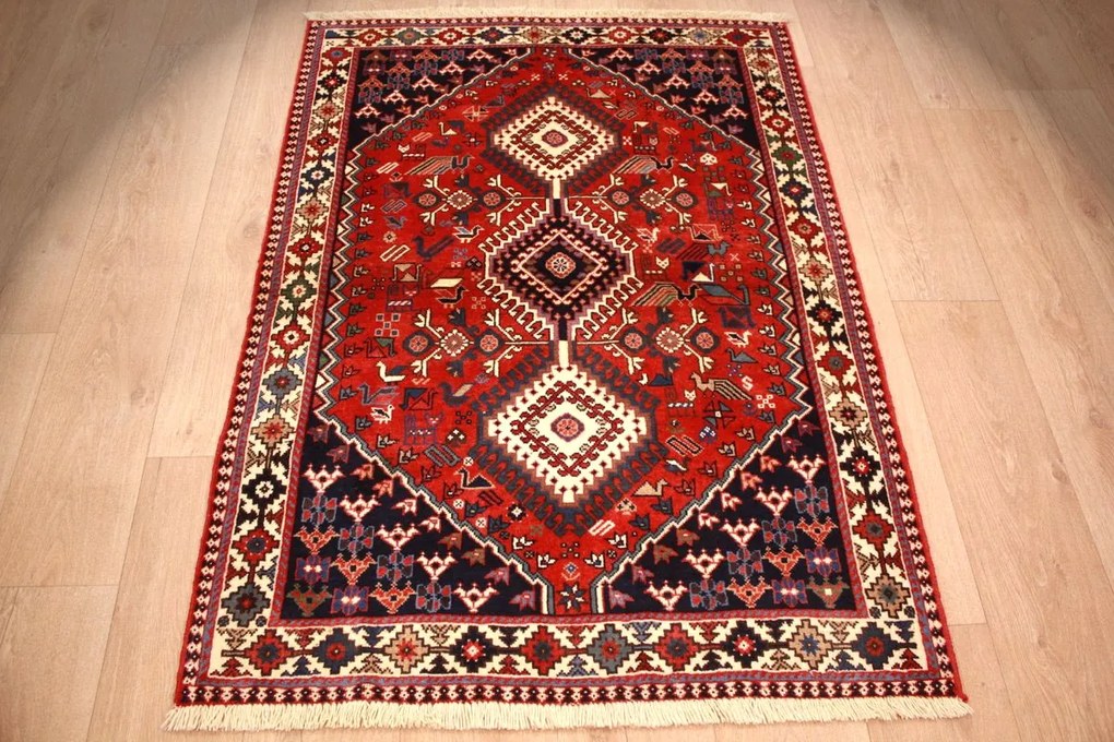 Yalameh Tappeto 140 x 100 (Iran) Annodato A Mano