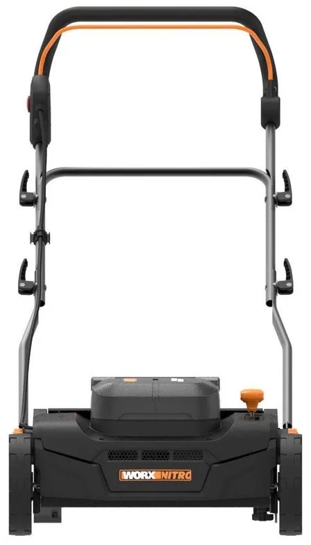 Scarificatore e arieggiatore a batteria WORX WG855E larghezza di lavoro 36 cm, batteria inclusa