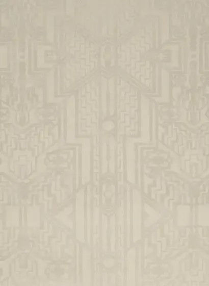 Ralph Lauren Carta da parati Brandt Geometric - Pearl metallic
