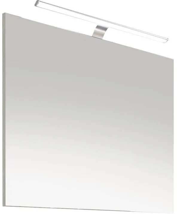 Specchio con illuminazione integrata bagno rettangolare PELIPAL L 80 x H 70 x P 3.2 cm bianco