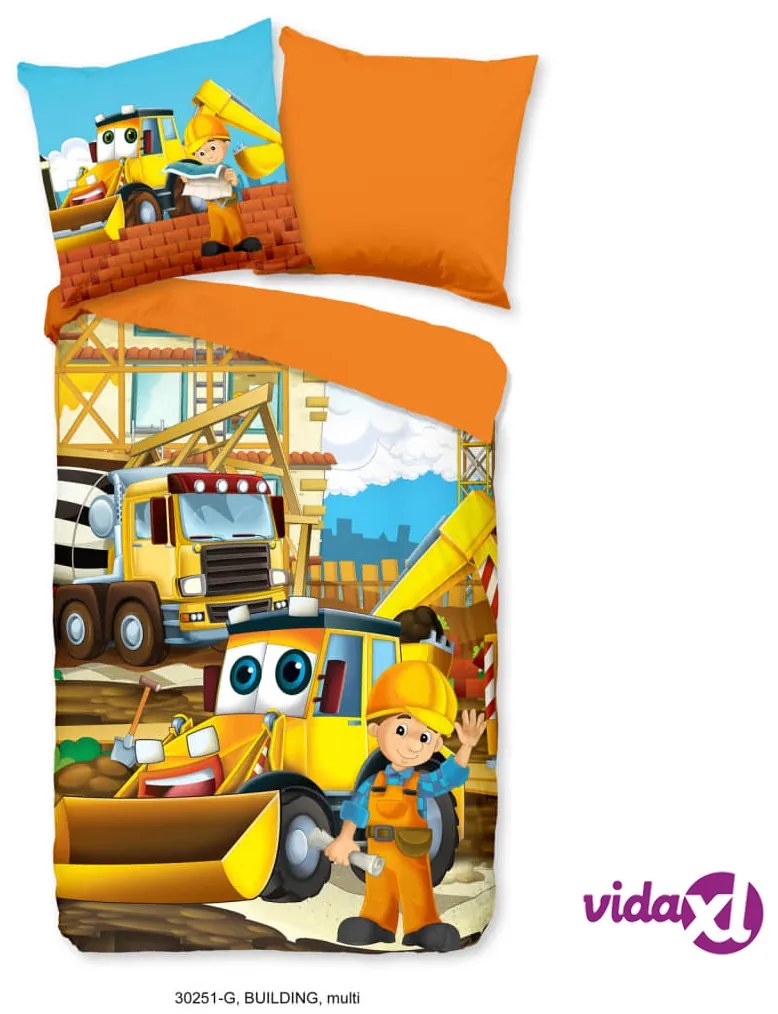 Good Morning Copripiumino per Bambini Building 135x200 cm