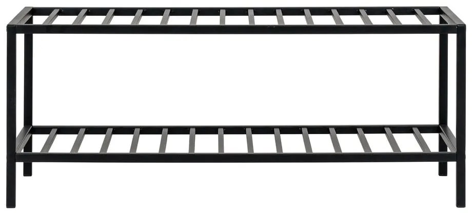 Scarpiera nera in metallo Vita - House Nordic