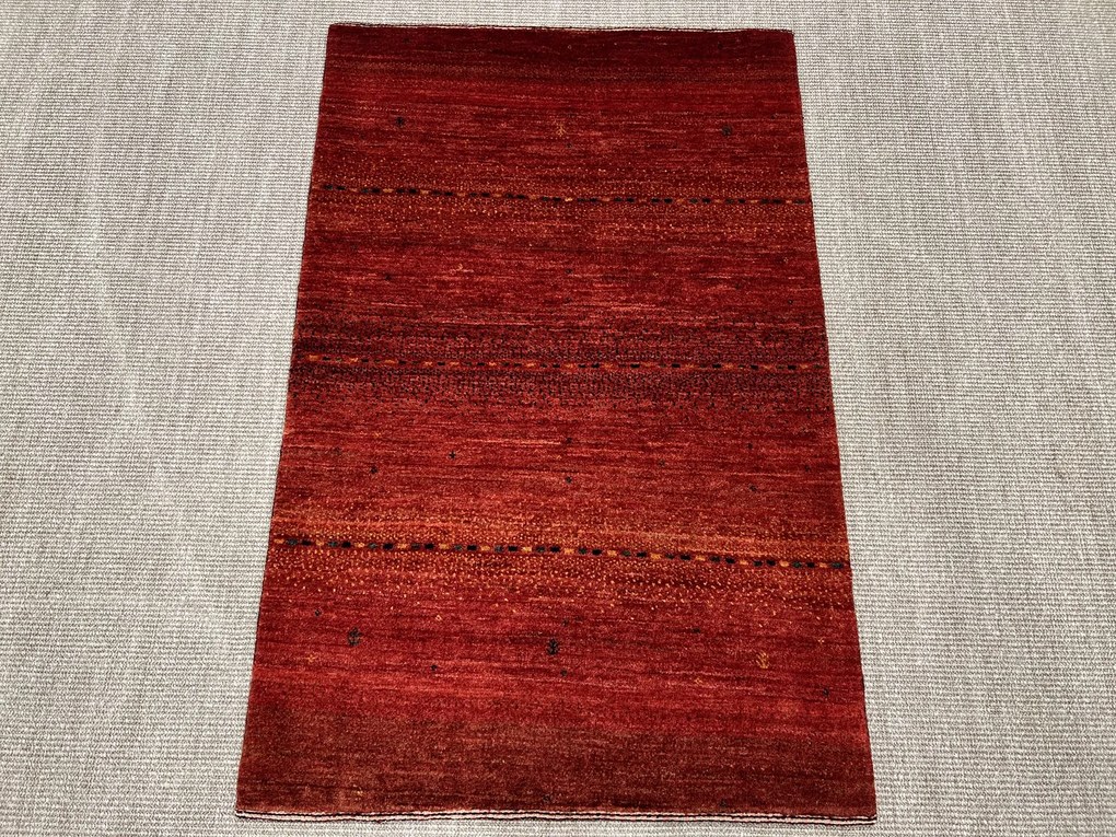 Loribaft Tappeto persiano 130 x 90 Rosso (Iran) Annodato A Mano