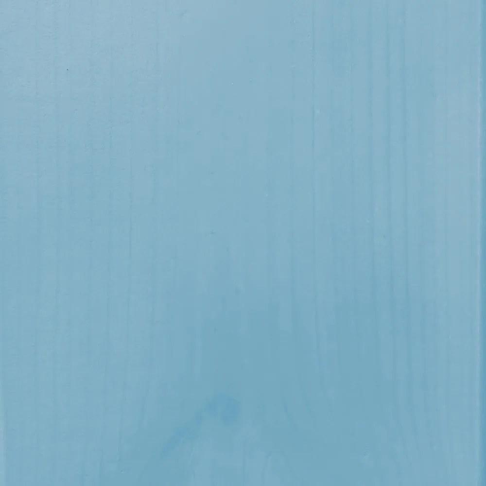 Letto matrimoniale azzurro in legno di pino con griglia 140x200 cm Japan - Karup Design