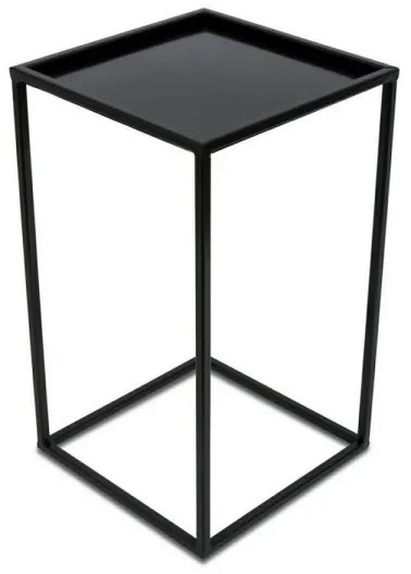 Portafiori 40x24 cm nero