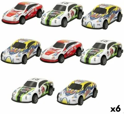 Playset di Veicoli Speed  Go 8,9 x 2,7 x 4 cm (6 Unità)