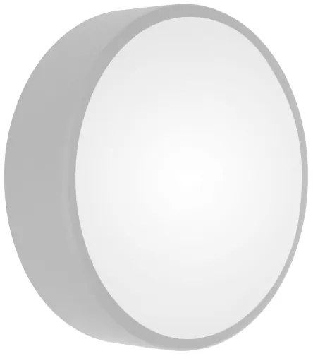 Plafoniera bagno CLEO 2xE27/24W/230V d. 30 cm grigio IP54