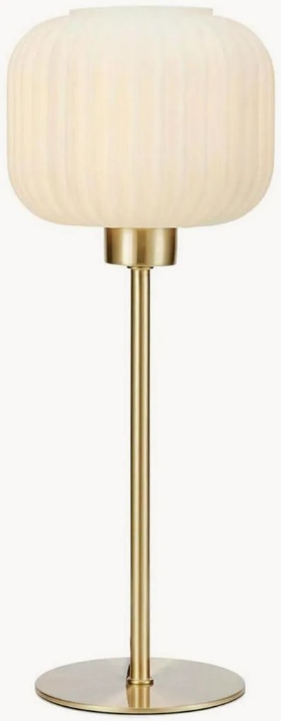 Lampada da tavolo in vetro Sober