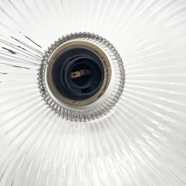 Lampadario a cavo ASTA 1xE27/60W/230V Ø 28 cm rovere