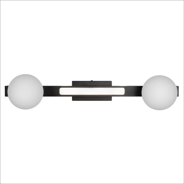 Applique a LED MAGNET LED/13W/230V + 2xG9/60W 3000/4000K nero