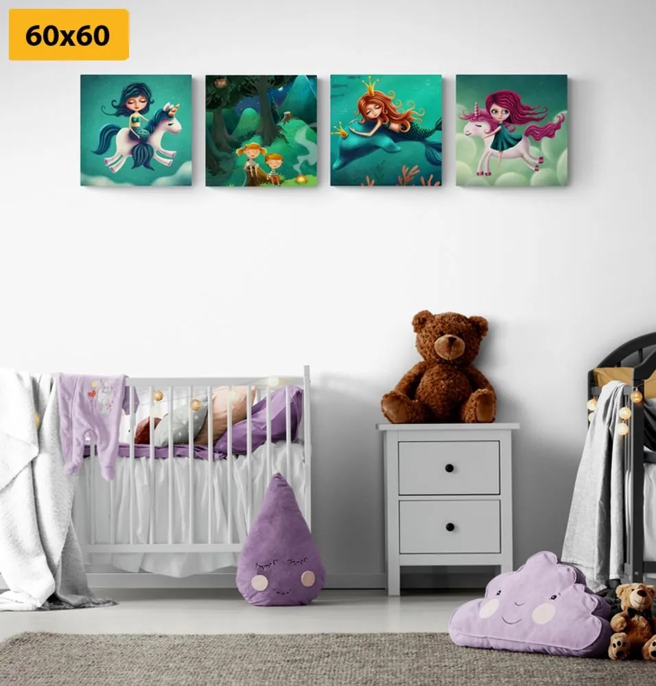 Set di quadri – Mondo magico