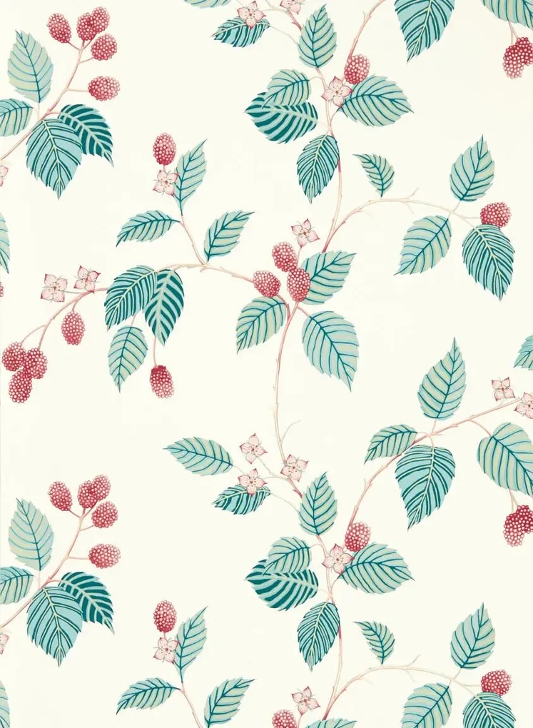 Sanderson Tapete Rubus - Raspberry