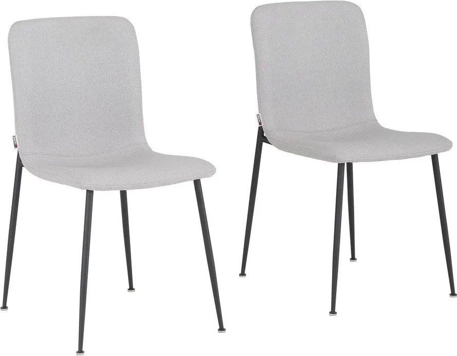 Sedie da pranzo grigio chiaro in set di 2 Faye - Støraa