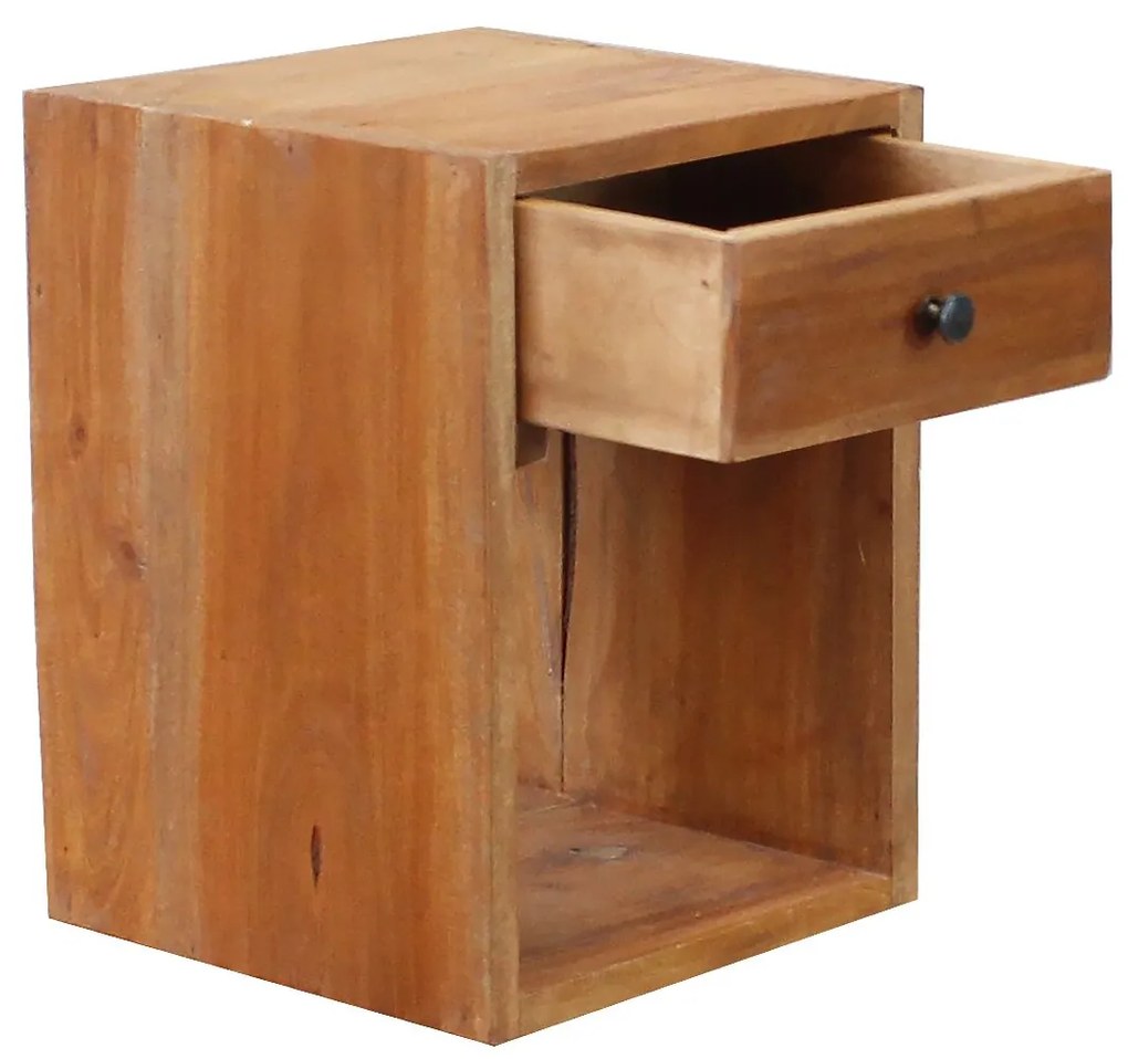 HERBERT - mobiletto in legno di mogano