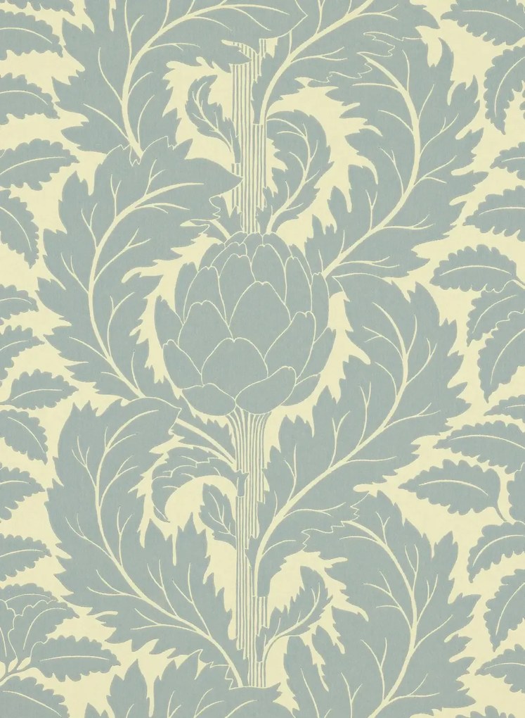Långelid / von Brömssen Tapete Artichoke - Eggshell Blue