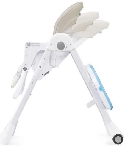 KINDERKRAFT - Sedia da pranzo per bambini YUMMY beige/bianco