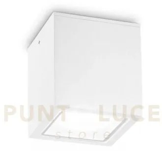 Techo square faretto da soffitto per esterno ip54 1 luce gu10 15cm ...