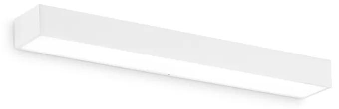 Applique Moderna Reflex Alluminio Bianco Led 13W 3000K Luce Calda