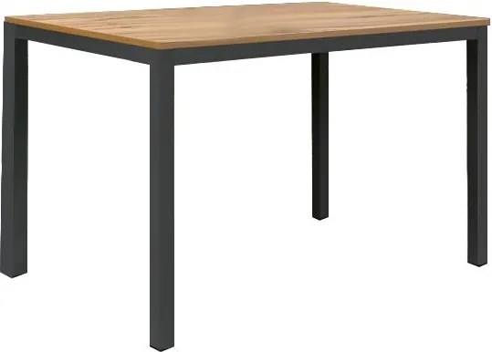 DAKARI - tavolo da pranzo con struttura nera