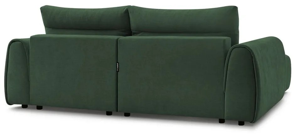 Divano angolare in verde scuro Aden – Bobochic Paris