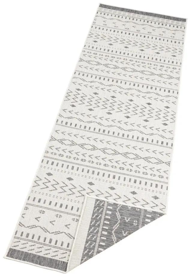 Tappeto da esterno grigio e crema , 350 x 80 cm Kuba - NORTHRUGS