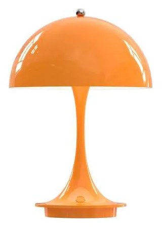 Louis Poulsen - Panthella 160 Portable Lampada da Tavolo IP44 Metallo Arancione Louis Poulsen