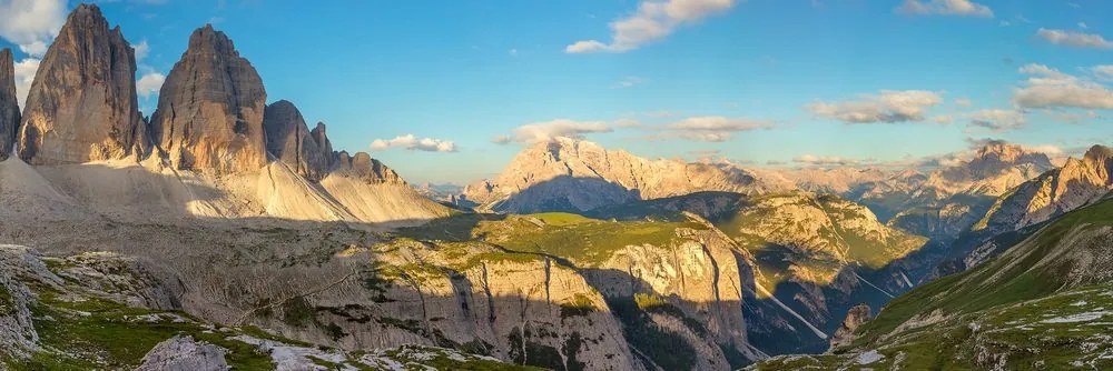 Quadro su tela – Vista spettacolare dalle montagne