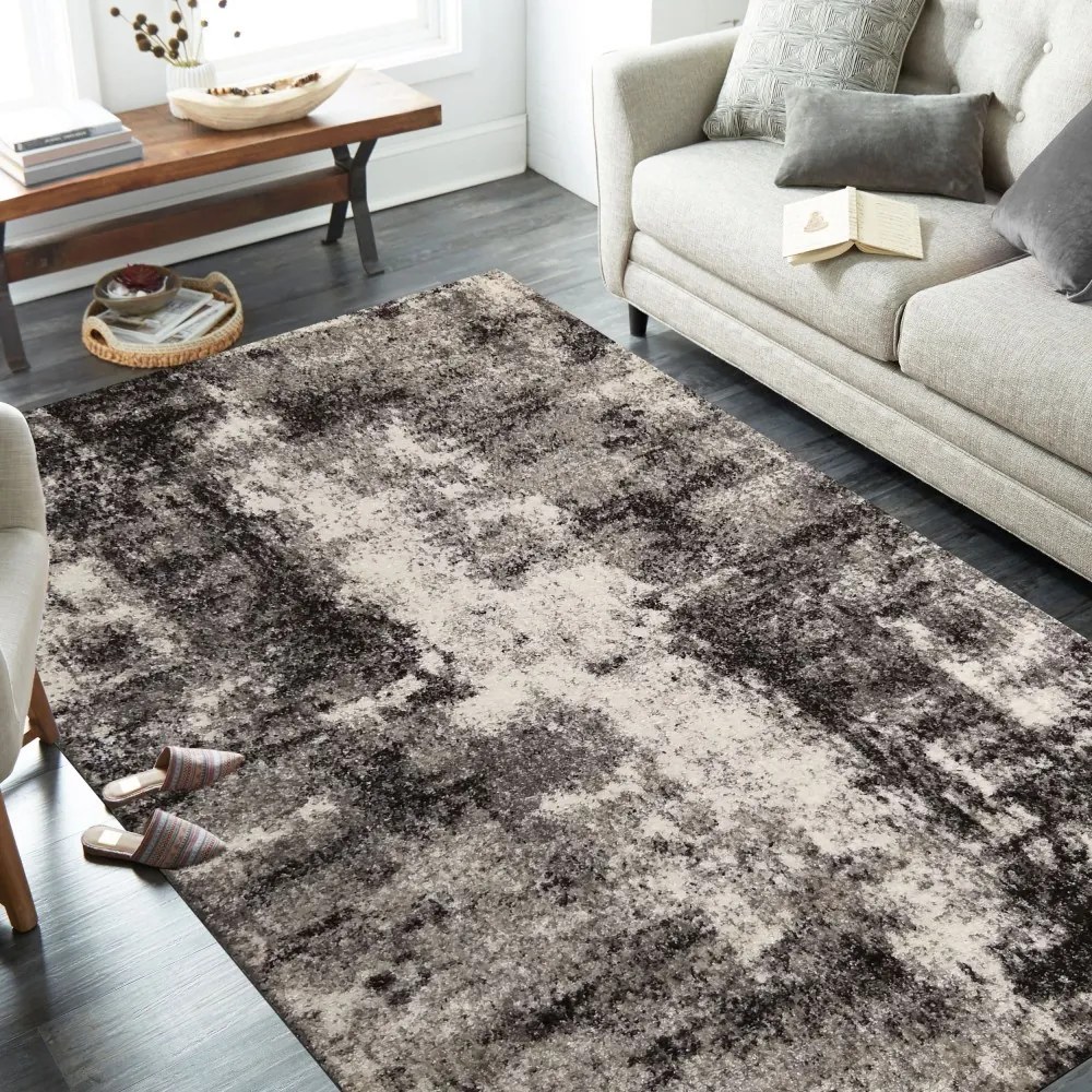 Tappeto beige-marrone per soggiorno con motivo moderno Larghezza: 160 cm | Lunghezza: 220 cm