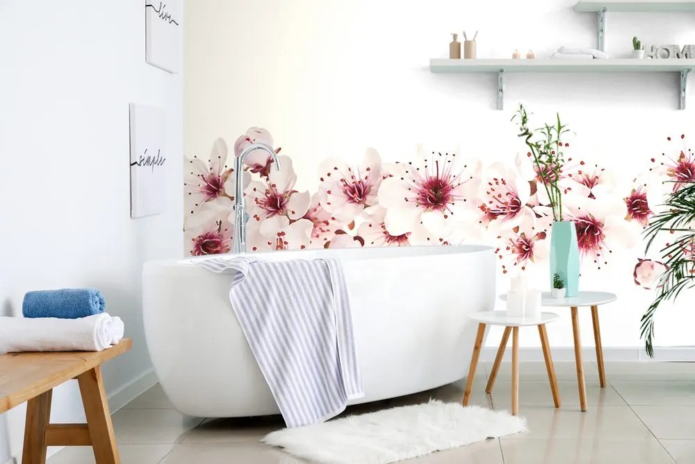 Carta da parati – Fiori di Ciliegio