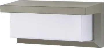 Brilagi - Applique da esterno LED RGBW BRICKY 1xE27/15W/230V grigio IP54