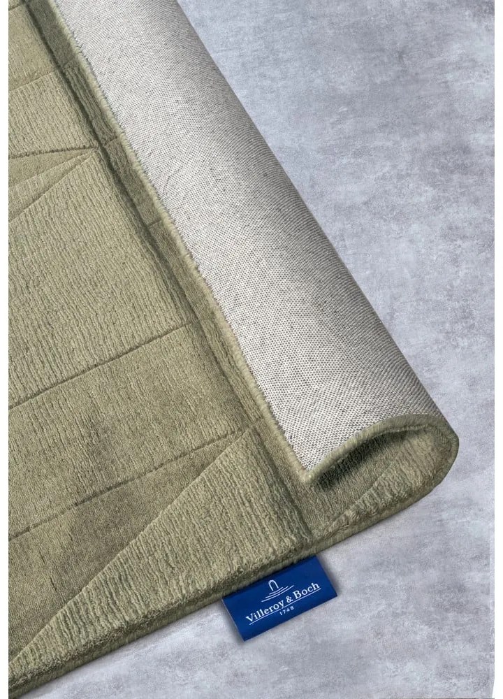 Passatoia verde in lana tessuta a mano 80x250 cm Ursule - Villeroy&Boch