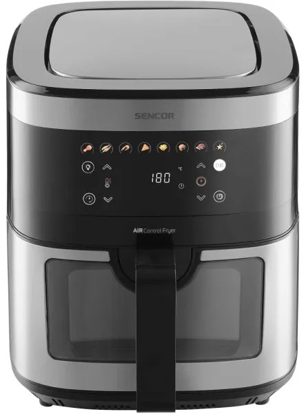 Sencor friggitrice ad aria 9 l 1700W/230V nero/cromo opaco