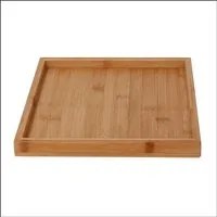 Vassoio bamb naturale quadro cm25x25h2,5