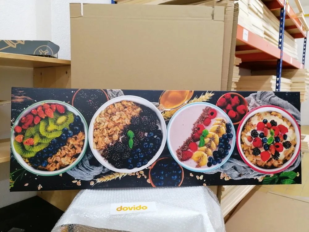 Stampa su tela – Variazioni gustose di müsli