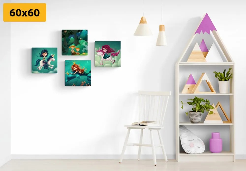 Set di quadri – Mondo magico