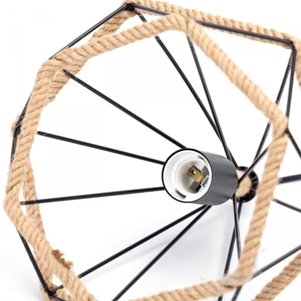 Aigostar - Lampadario a sospensione con filo 1xE27/60W/230V