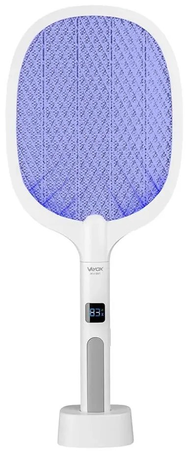 Trappola elettrica LED 2in1 con LCD 1200 mAh/5V bianco