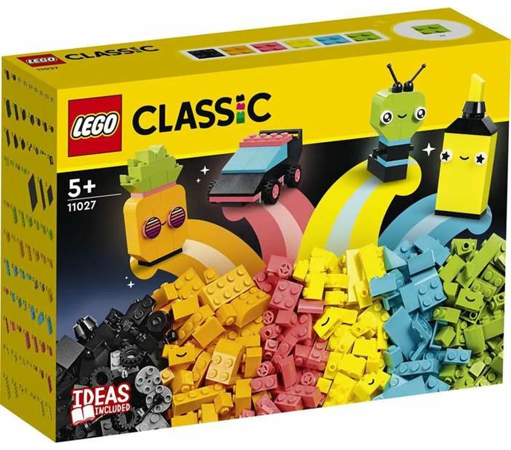 Set di Costruzioni Lego Classic Neon