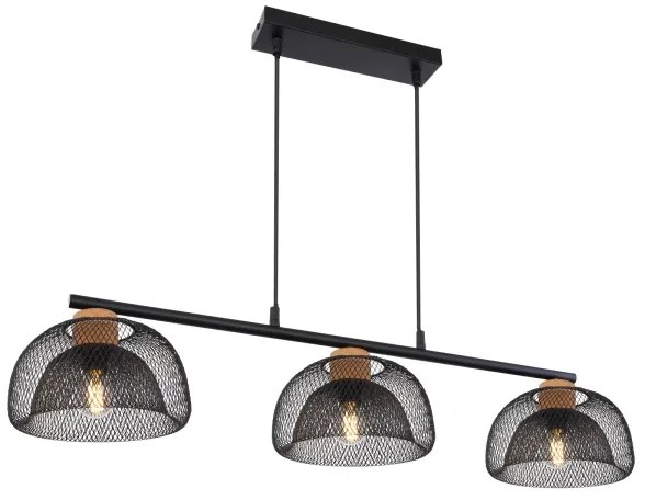 Globo 15393-3 - Lampadario a sospensione con filo VITIANO 3xE14/40W/230V