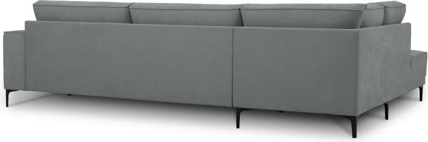 Divano angolare in grigio scuro (con penisola a sinistra) Copenhagen – Scandic