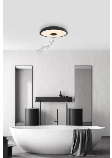 Globo - LED RGB Lampada da bagno con altoparlante RAFFY LED/18W/230V IP44 + +TC